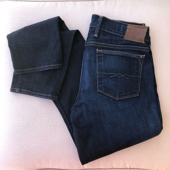 Lucky Brand Nade in USA Charlie Mid-Rise Skinny Jeans Dark Blue 6/28 Ankle - Picture 16 of 16